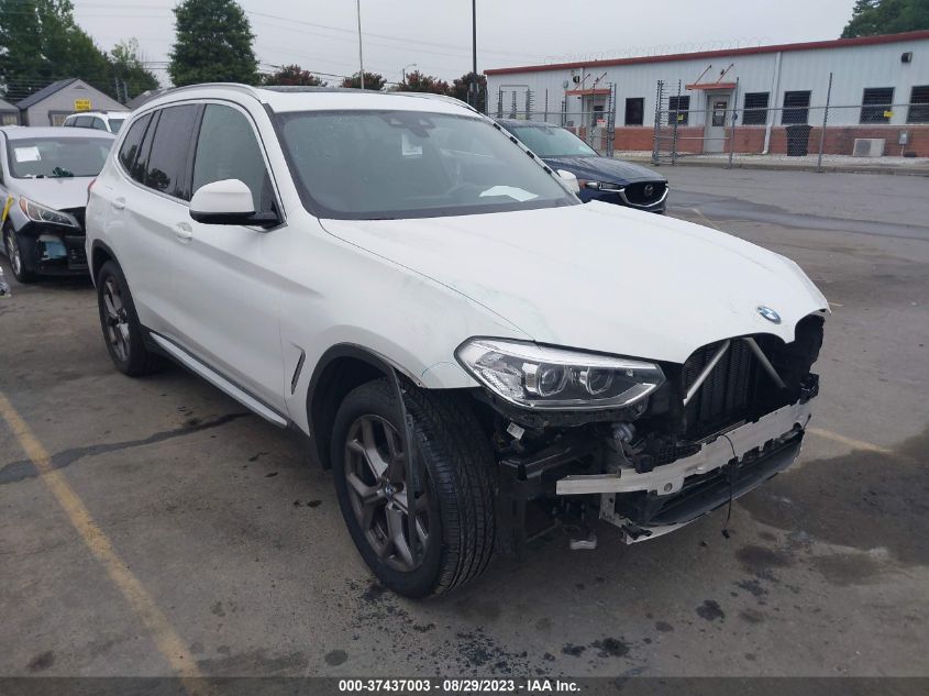 2021 BMW X3 XDRIVE30I - 5UXTY5C05M9D71429