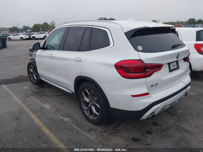 2021 BMW X3 XDRIVE30I - 5UXTY5C05M9D71429