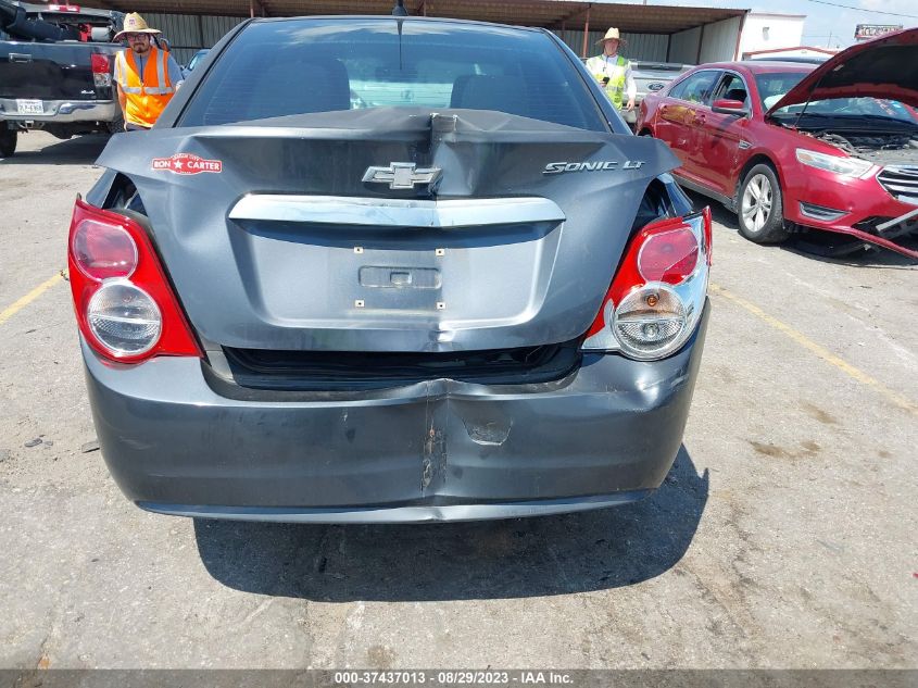 2013 CHEVROLET SONIC LT - 1G1JC5SH6D4133154
