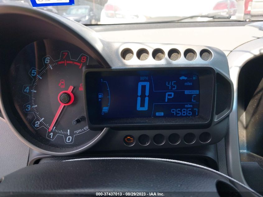 2013 CHEVROLET SONIC LT - 1G1JC5SH6D4133154