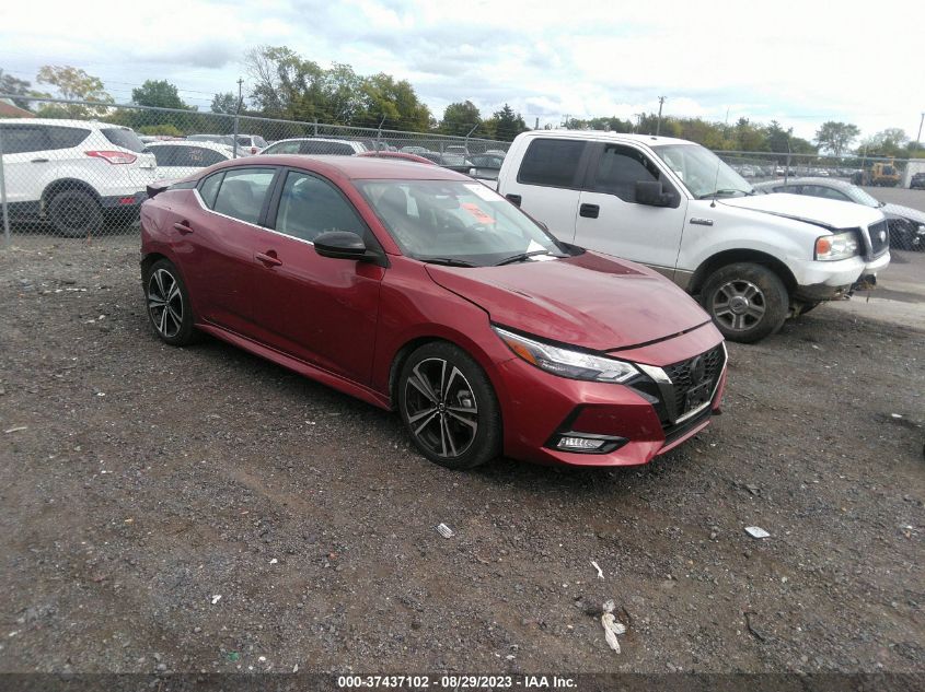 2022 NISSAN SENTRA SR - 3N1AB8DV5NY305500