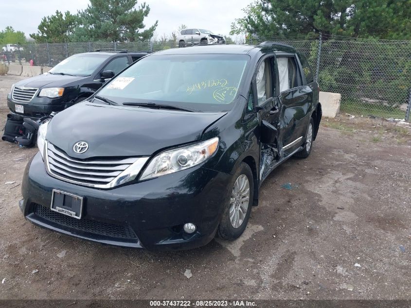 2017 TOYOTA SIENNA XLE/LIMITED - 5TDYZ3DC6HS845734