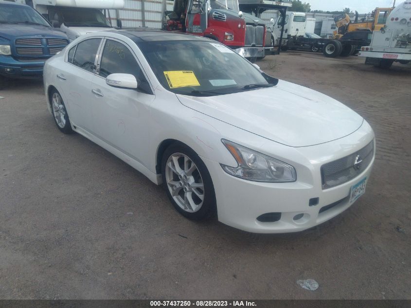 2014 NISSAN MAXIMA S/SV - 1N4AA5APXEC441429