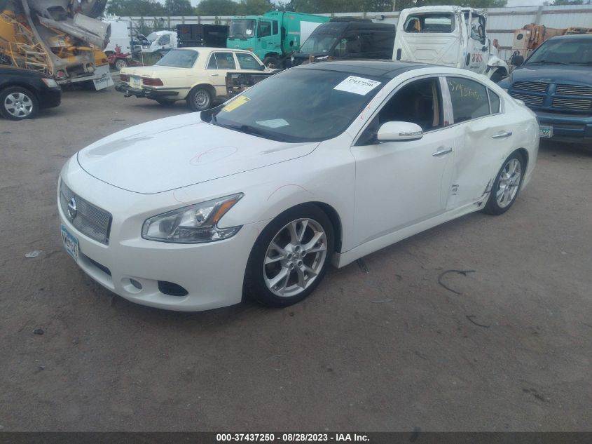 2014 NISSAN MAXIMA S/SV - 1N4AA5APXEC441429