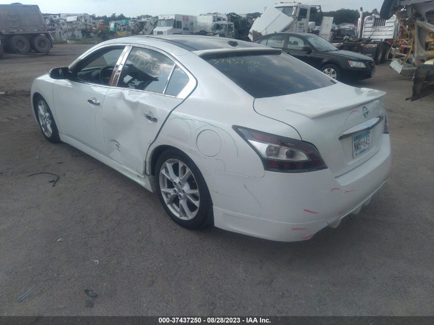 2014 NISSAN MAXIMA S/SV - 1N4AA5APXEC441429