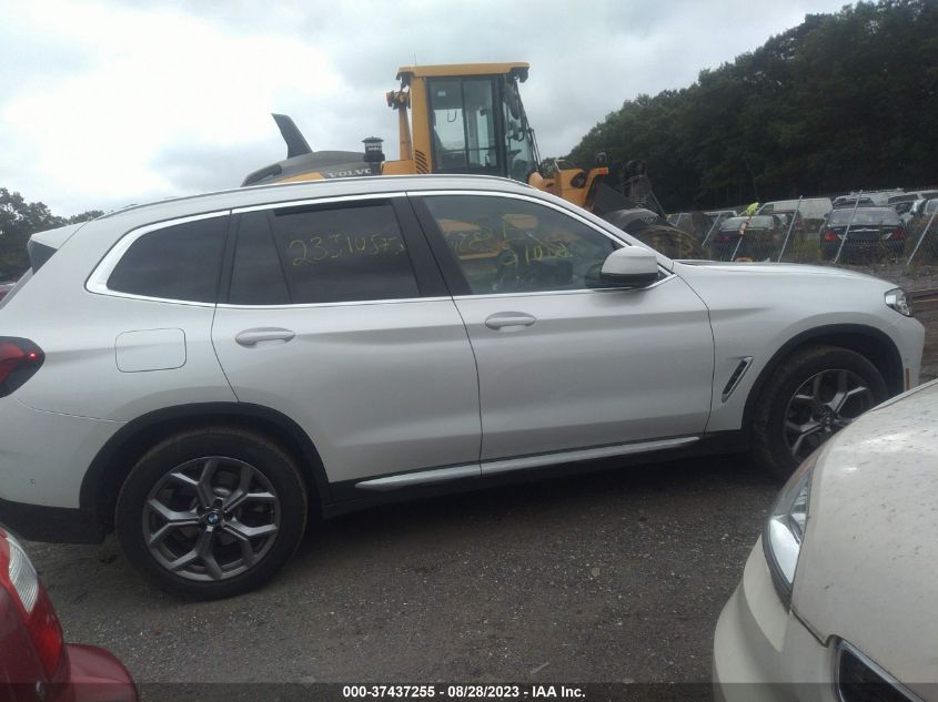 2023 BMW X3 XDRIVE30I - 5UX53DP02P9N73660