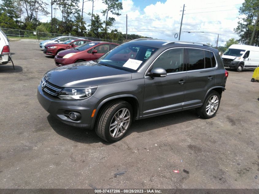 2016 VOLKSWAGEN TIGUAN S/SE/SEL/R-LINE - WVGAV7AX2GW032106