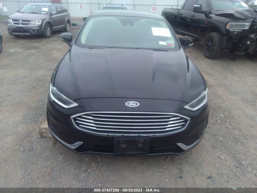 2019 FORD FUSION SEL - 3FA6P0CD2KR237442