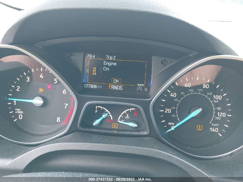 2017 FORD ESCAPE SE - 1FMCU9GD3HUA01884