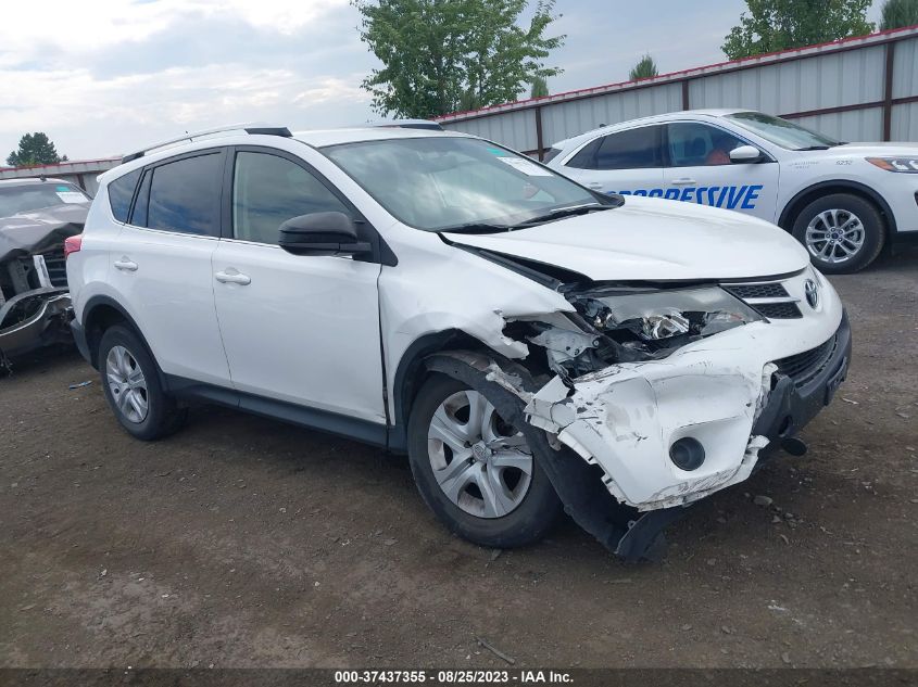 2014 TOYOTA RAV4 LE - JTMBFREV6E5029738