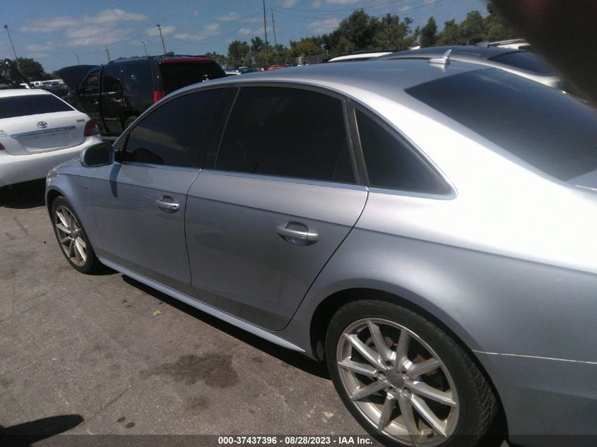 2015 AUDI A4 PREMIUM - WAUBFAFL3FN041200