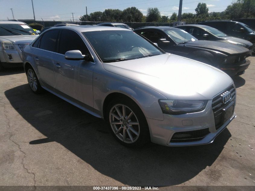 2015 AUDI A4 PREMIUM - WAUBFAFL3FN041200