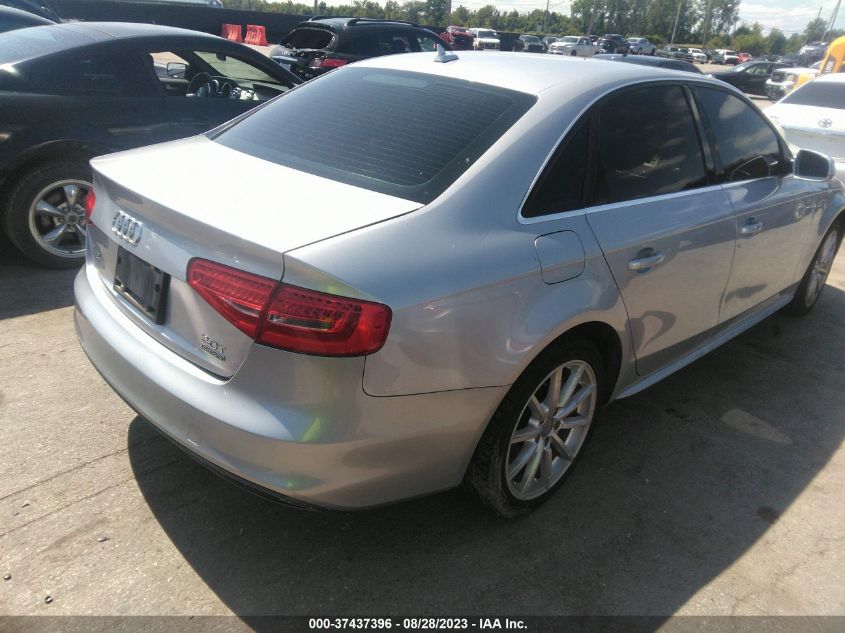 2015 AUDI A4 PREMIUM - WAUBFAFL3FN041200