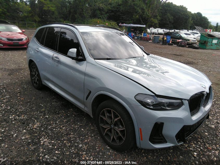 2022 BMW X3 XDRIVE30I - WBX57DP06NN124916