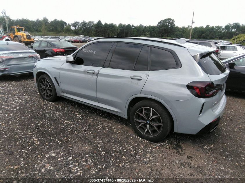 2022 BMW X3 XDRIVE30I - WBX57DP06NN124916