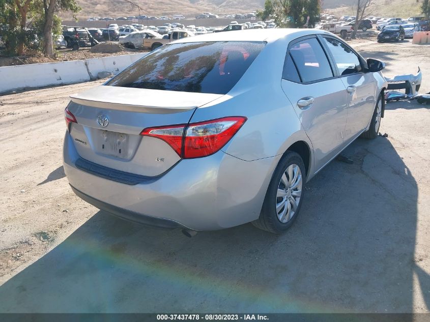 2014 TOYOTA COROLLA L/LE/S/S PLUS/LE PLUS - 5YFBURHE2EP078939