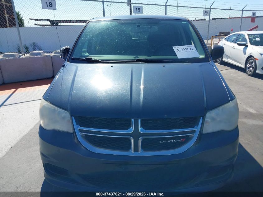 2014 DODGE GRAND CARAVAN SE - 2C4RDGBG9ER167081