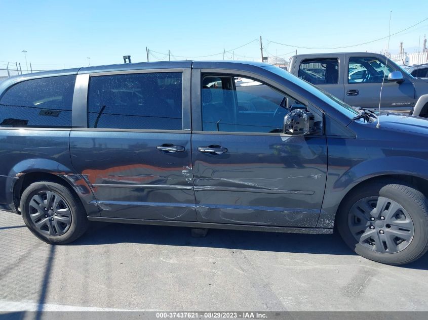 2014 DODGE GRAND CARAVAN SE - 2C4RDGBG9ER167081