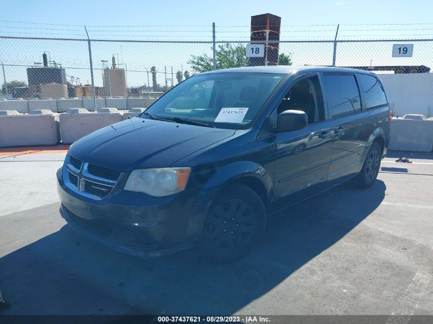 2014 DODGE GRAND CARAVAN SE - 2C4RDGBG9ER167081