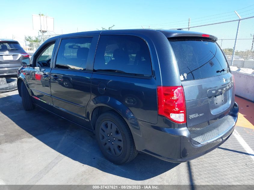 2014 DODGE GRAND CARAVAN SE - 2C4RDGBG9ER167081