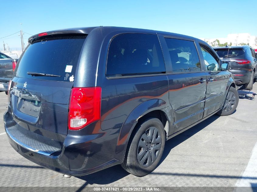 2014 DODGE GRAND CARAVAN SE - 2C4RDGBG9ER167081
