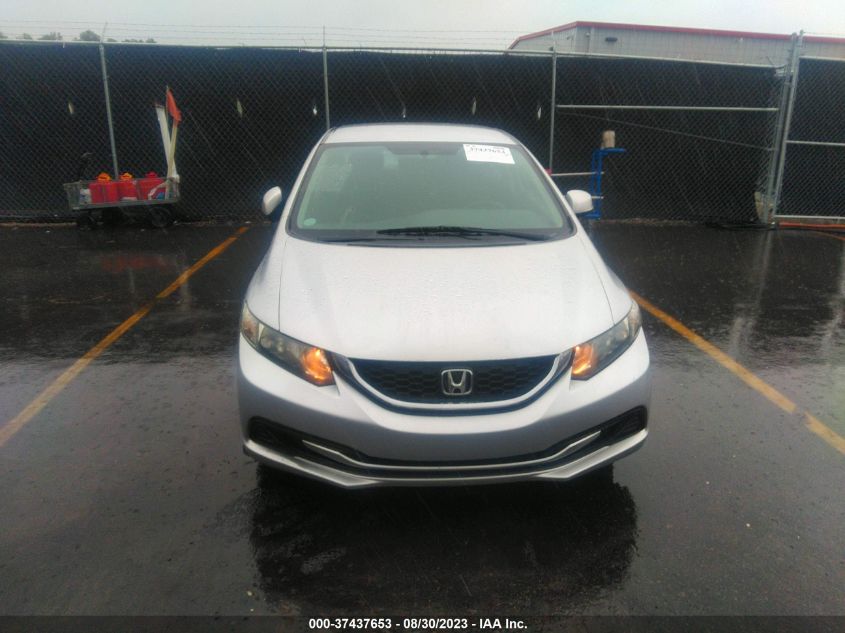 2013 HONDA CIVIC SDN LX - 2HGFB2F57DH601492