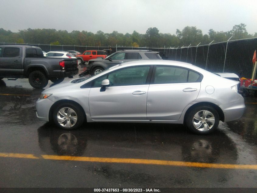 2013 HONDA CIVIC SDN LX - 2HGFB2F57DH601492
