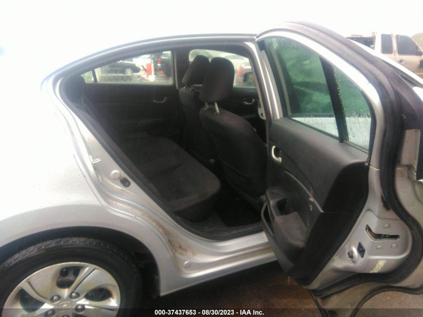 2013 HONDA CIVIC SDN LX - 2HGFB2F57DH601492