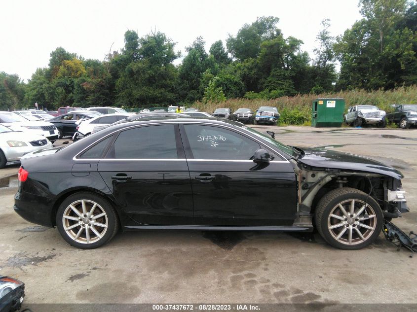 2014 AUDI A4 PREMIUM PLUS - WAUFFAFL1EN005117