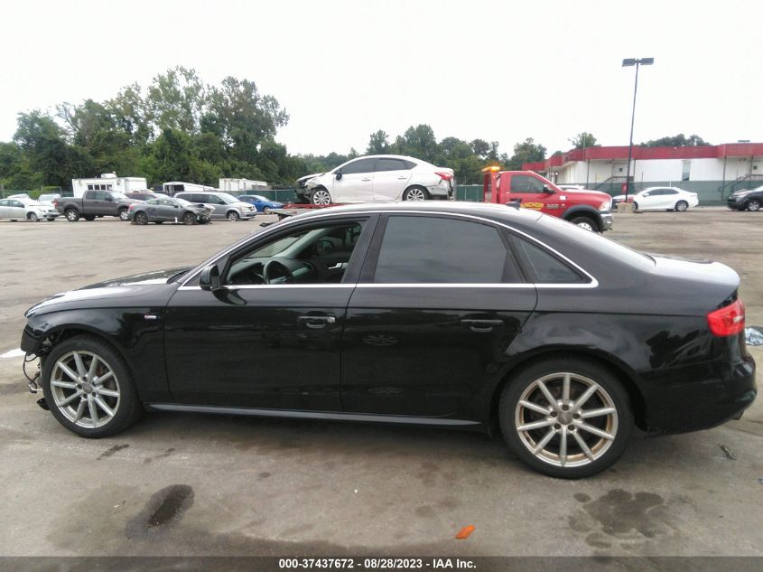 2014 AUDI A4 PREMIUM PLUS - WAUFFAFL1EN005117