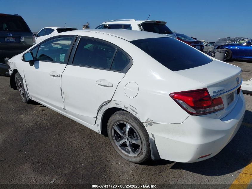 2015 HONDA CIVIC SEDAN SE - 19XFB2F79FE223853