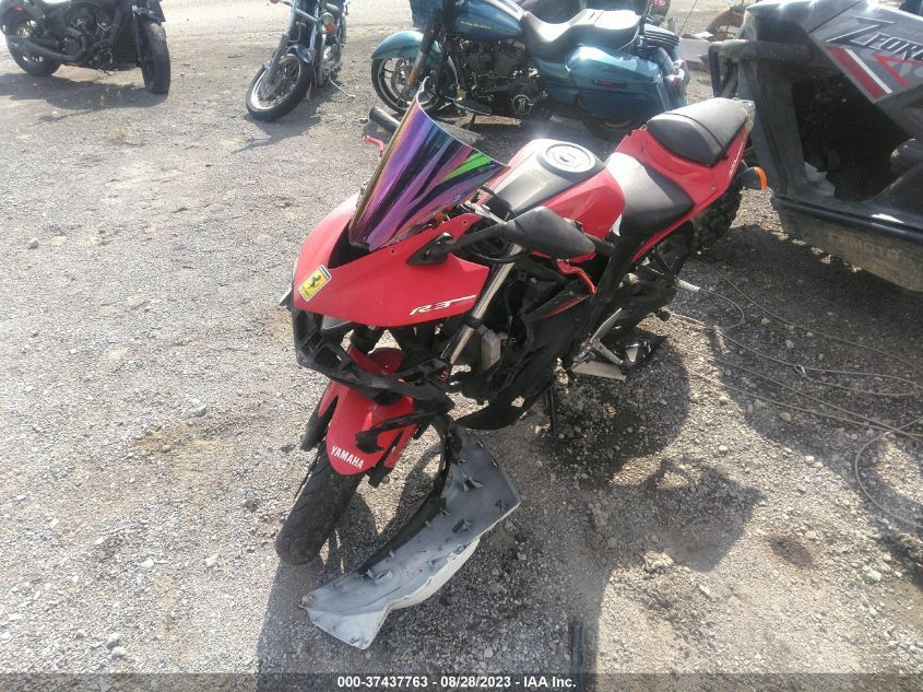 2015 YAMAHA YZFR3 MH3RH06Y3FK002496