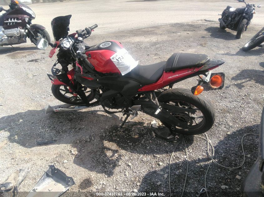 2015 YAMAHA YZFR3 MH3RH06Y3FK002496