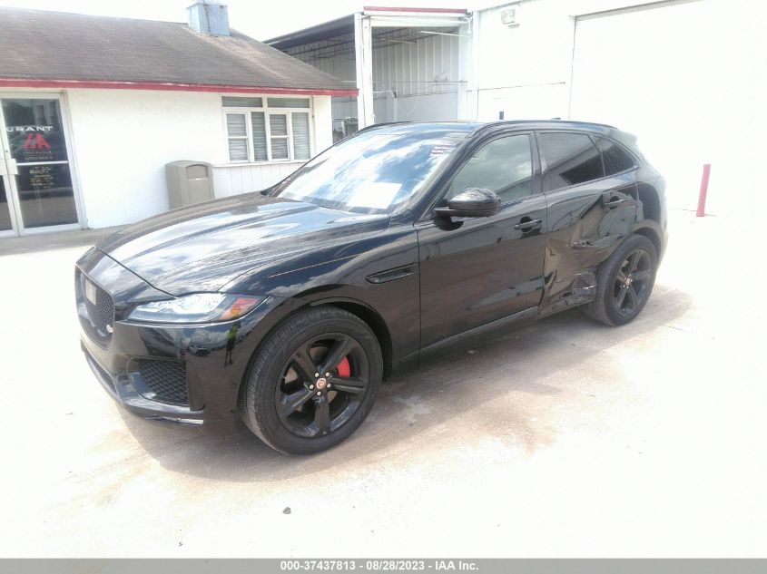 2019 JAGUAR F-PACE S - SADCM2FVXKA615477