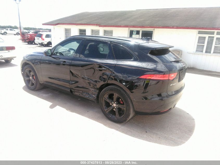2019 JAGUAR F-PACE S - SADCM2FVXKA615477