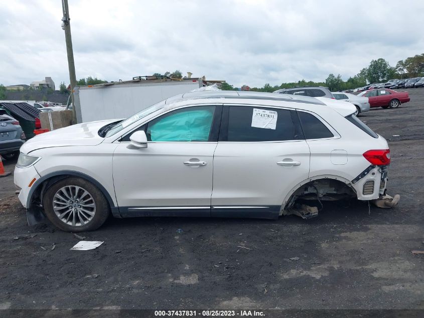 2016 LINCOLN MKX SELECT - 2LMPJ8KP5GBL22985