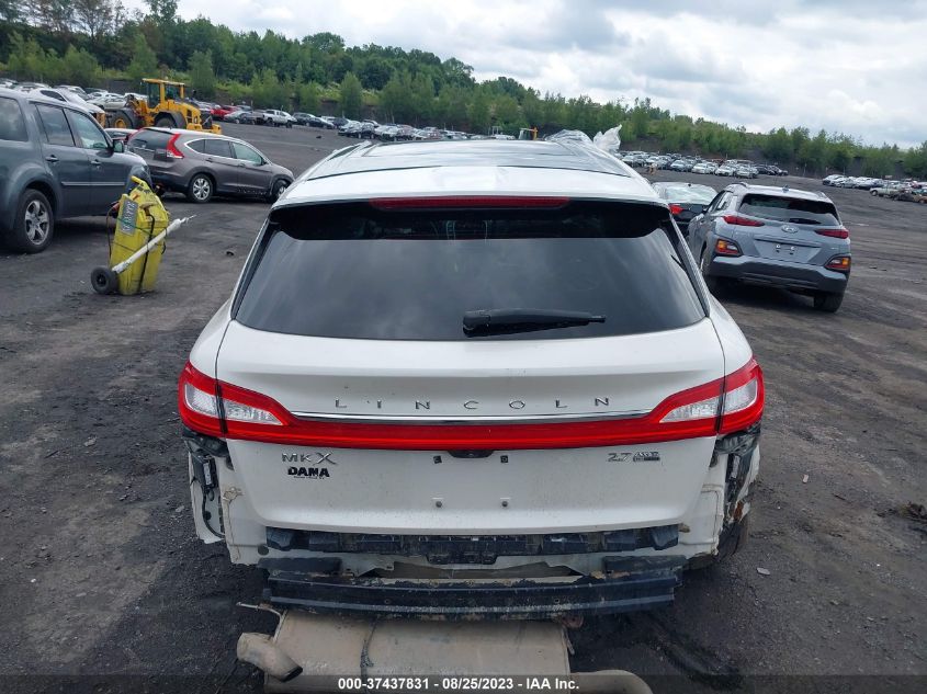 2016 LINCOLN MKX SELECT - 2LMPJ8KP5GBL22985