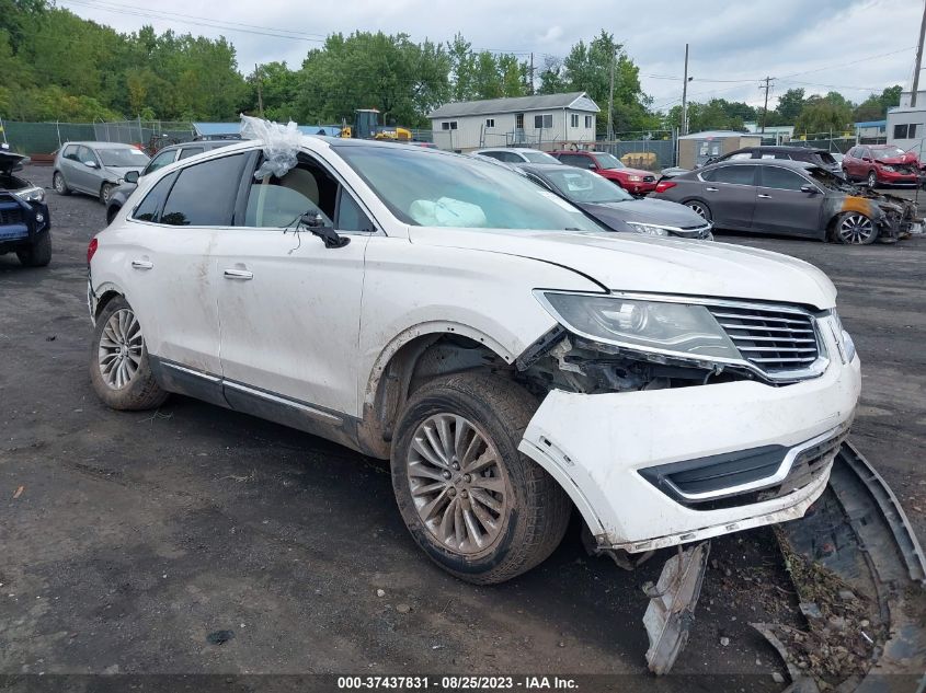 2016 LINCOLN MKX SELECT - 2LMPJ8KP5GBL22985