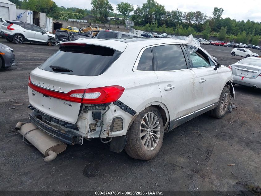 2016 LINCOLN MKX SELECT - 2LMPJ8KP5GBL22985