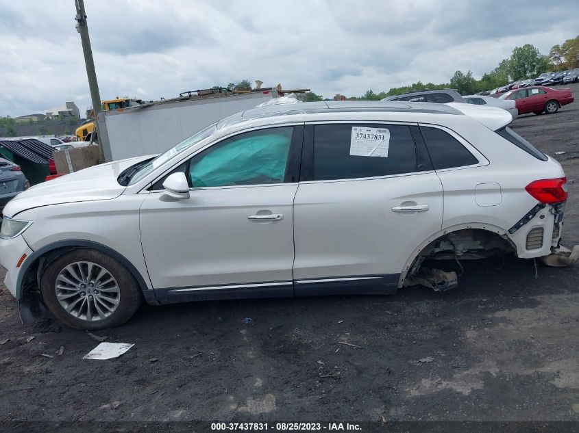 2016 LINCOLN MKX SELECT - 2LMPJ8KP5GBL22985