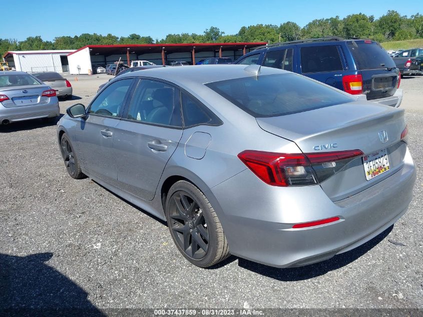 2023 HONDA CIVIC SEDAN SPORT - 2HGFE2F50PH525948