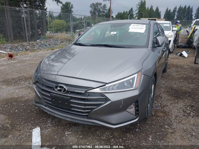 2020 HYUNDAI ELANTRA SEL - KMHD84LF6LU902551