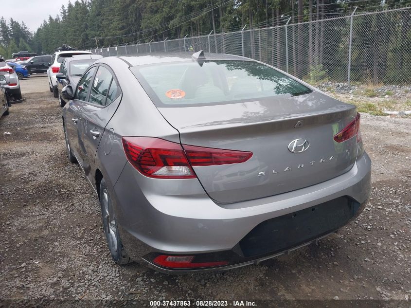 2020 HYUNDAI ELANTRA SEL - KMHD84LF6LU902551