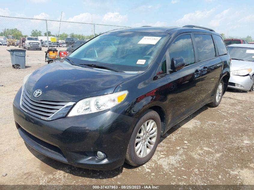2013 TOYOTA SIENNA XLE AAS/XLE/LTD - 5TDYK3DC4DS302140