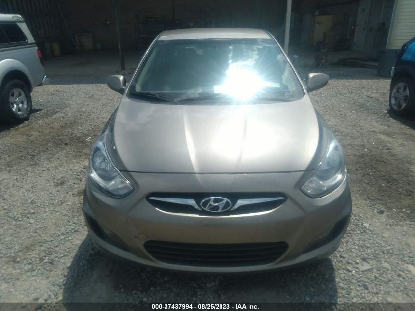 2013 HYUNDAI ACCENT GLS - KMHCT4AE6DU449263