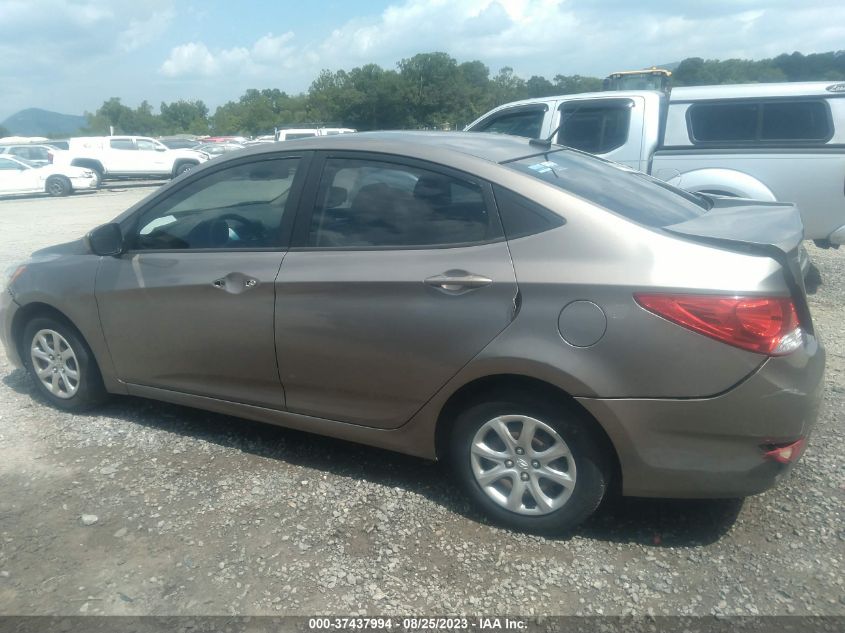 2013 HYUNDAI ACCENT GLS - KMHCT4AE6DU449263