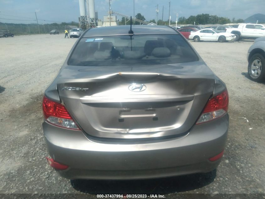 2013 HYUNDAI ACCENT GLS - KMHCT4AE6DU449263