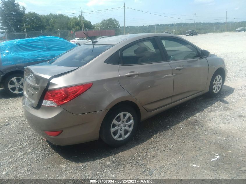 2013 HYUNDAI ACCENT GLS - KMHCT4AE6DU449263