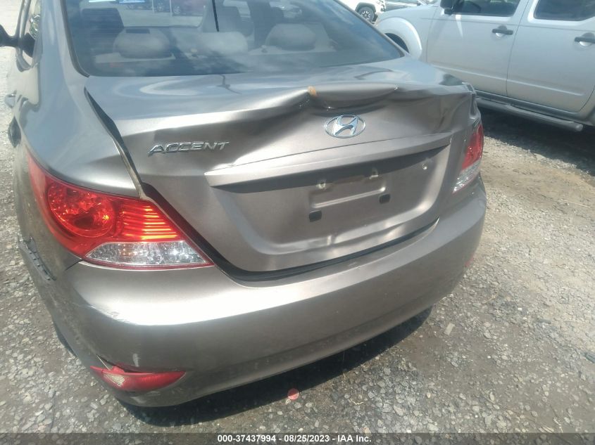 2013 HYUNDAI ACCENT GLS - KMHCT4AE6DU449263