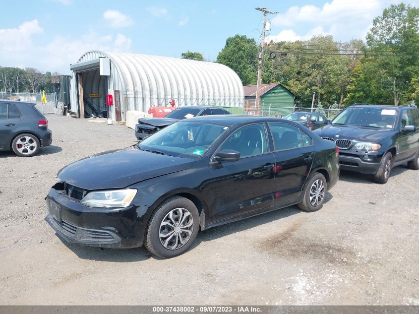 2013 VOLKSWAGEN JETTA SEDAN BASE/S/S W/SUNROOF - 3VW2K7AJ3DM310646